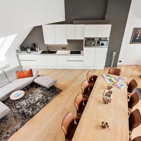 Exclusive Penthouse In Ghent Apartment Bagian luar foto