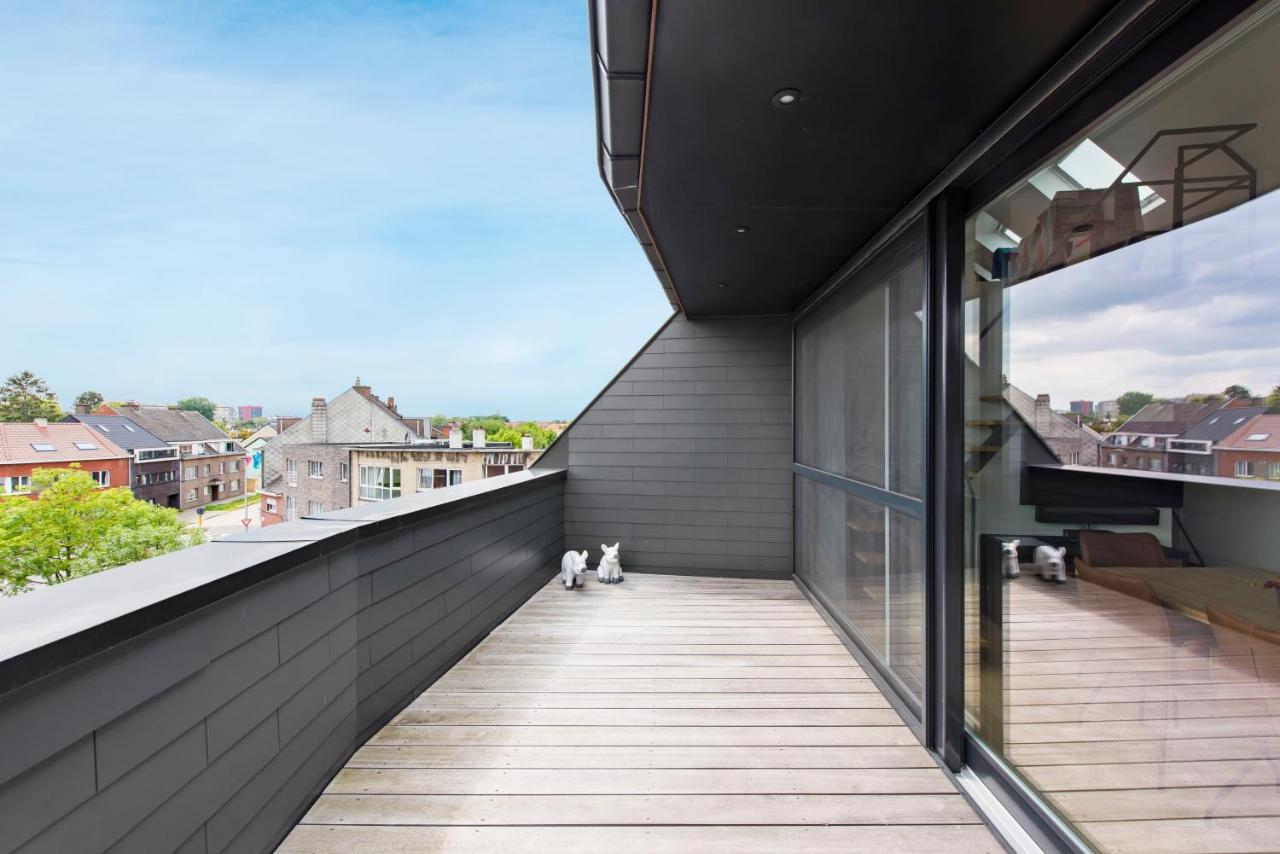 Exclusive Penthouse In Ghent Apartment Bagian luar foto