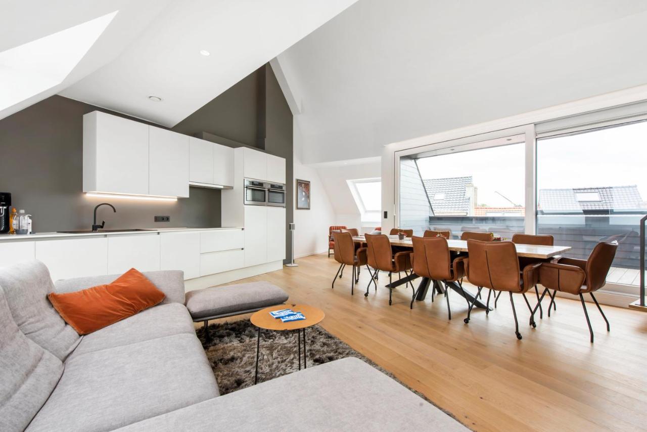 Exclusive Penthouse In Ghent Apartment Bagian luar foto