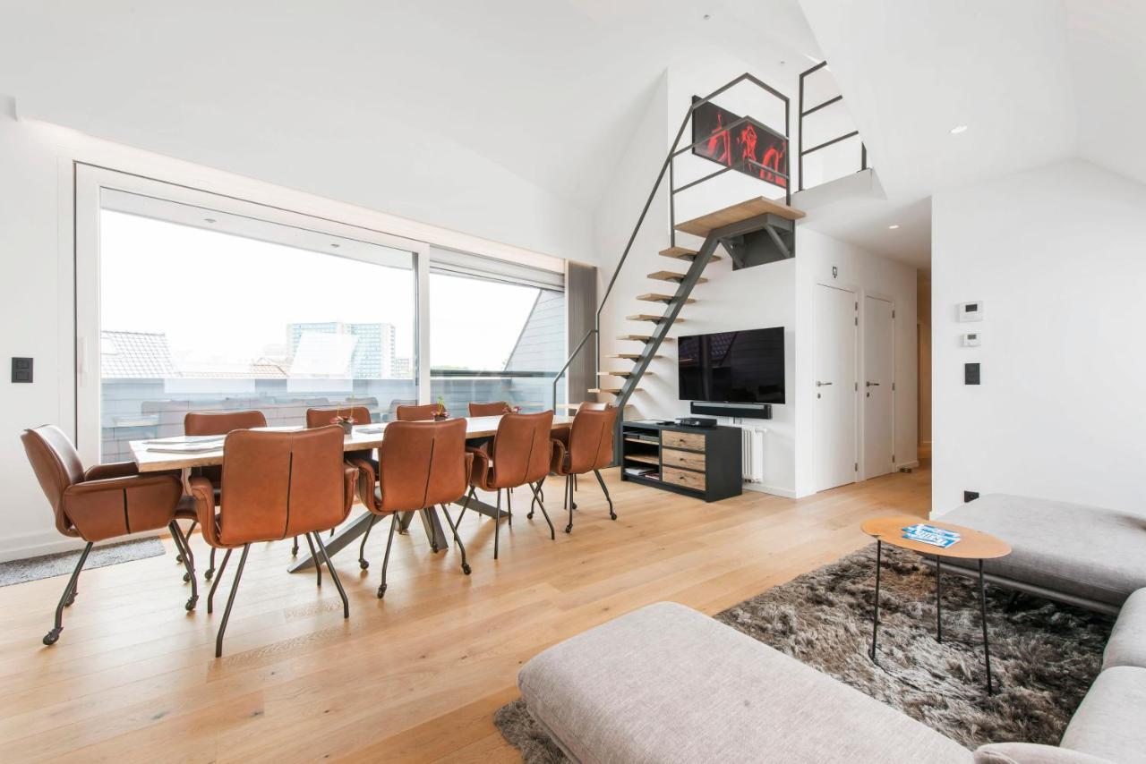 Exclusive Penthouse In Ghent Apartment Bagian luar foto