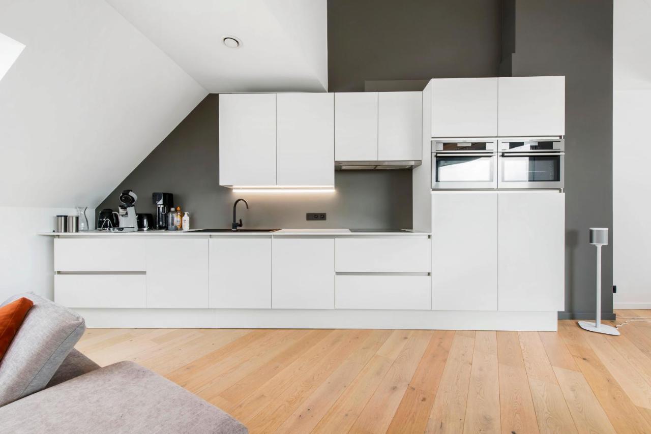 Exclusive Penthouse In Ghent Apartment Bagian luar foto